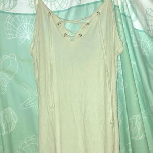 White top with beautiful tie up